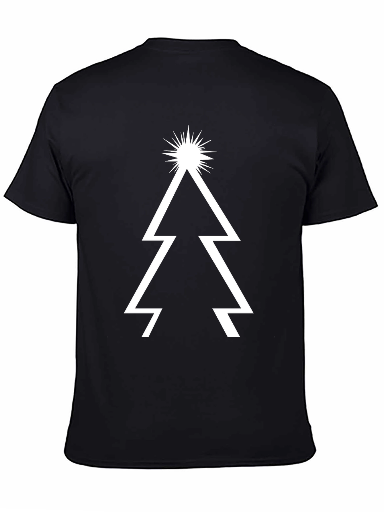Modern Christmas Tree Graphic Tee