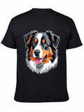 Dog Breed Graphic Tee - Black
