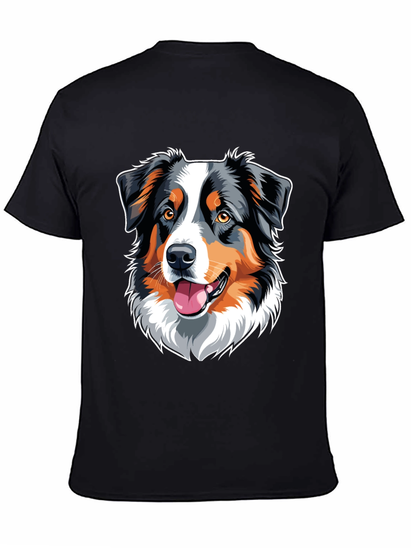 Dog Breed Graphic Tee - Black