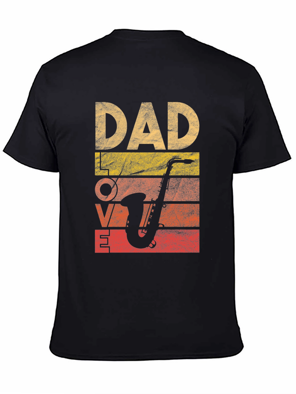 Dad Saxophone Graphic T-Shirt