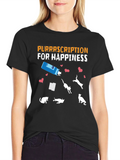Purrrscription for Happiness T-Shirt