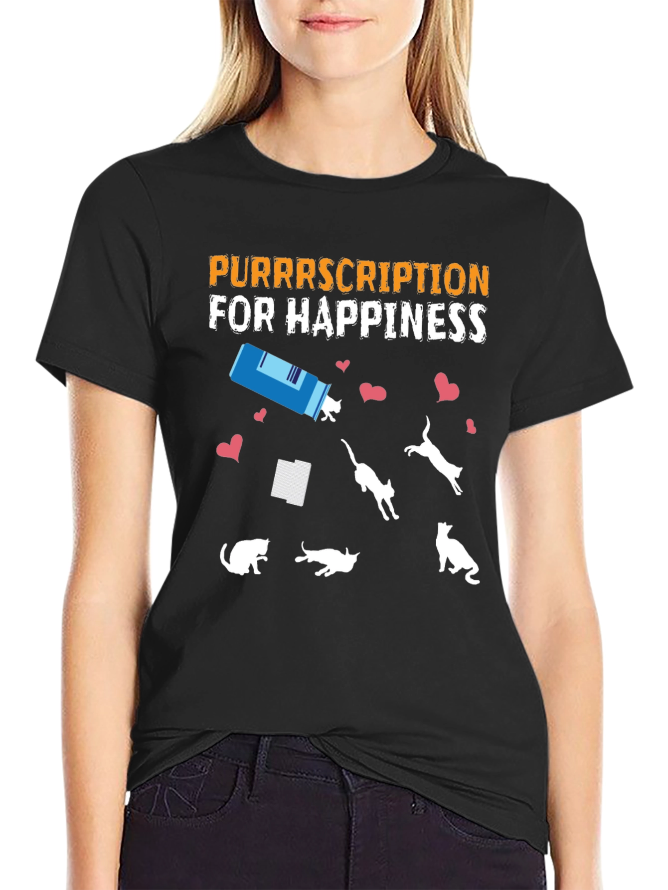 Purrrscription for Happiness T-Shirt