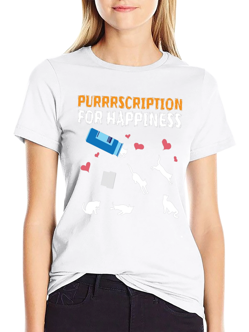 Purrrscription for Happiness T-Shirt
