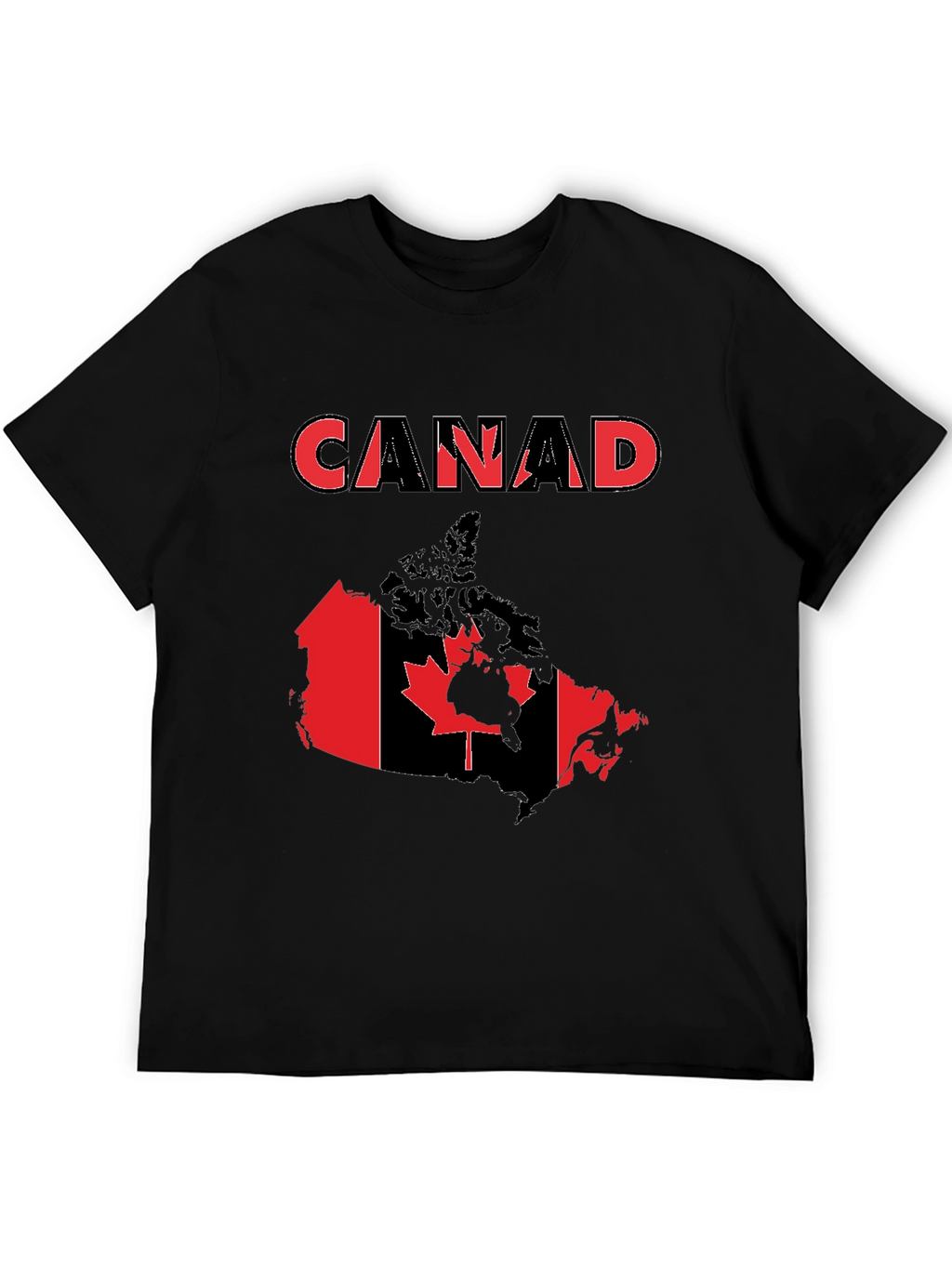Canada Flag T-Shirt - Patriotic Design