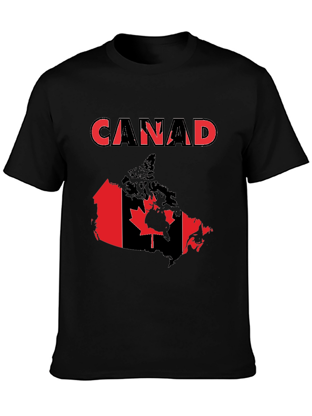 Canada Flag T-Shirt - Patriotic Design