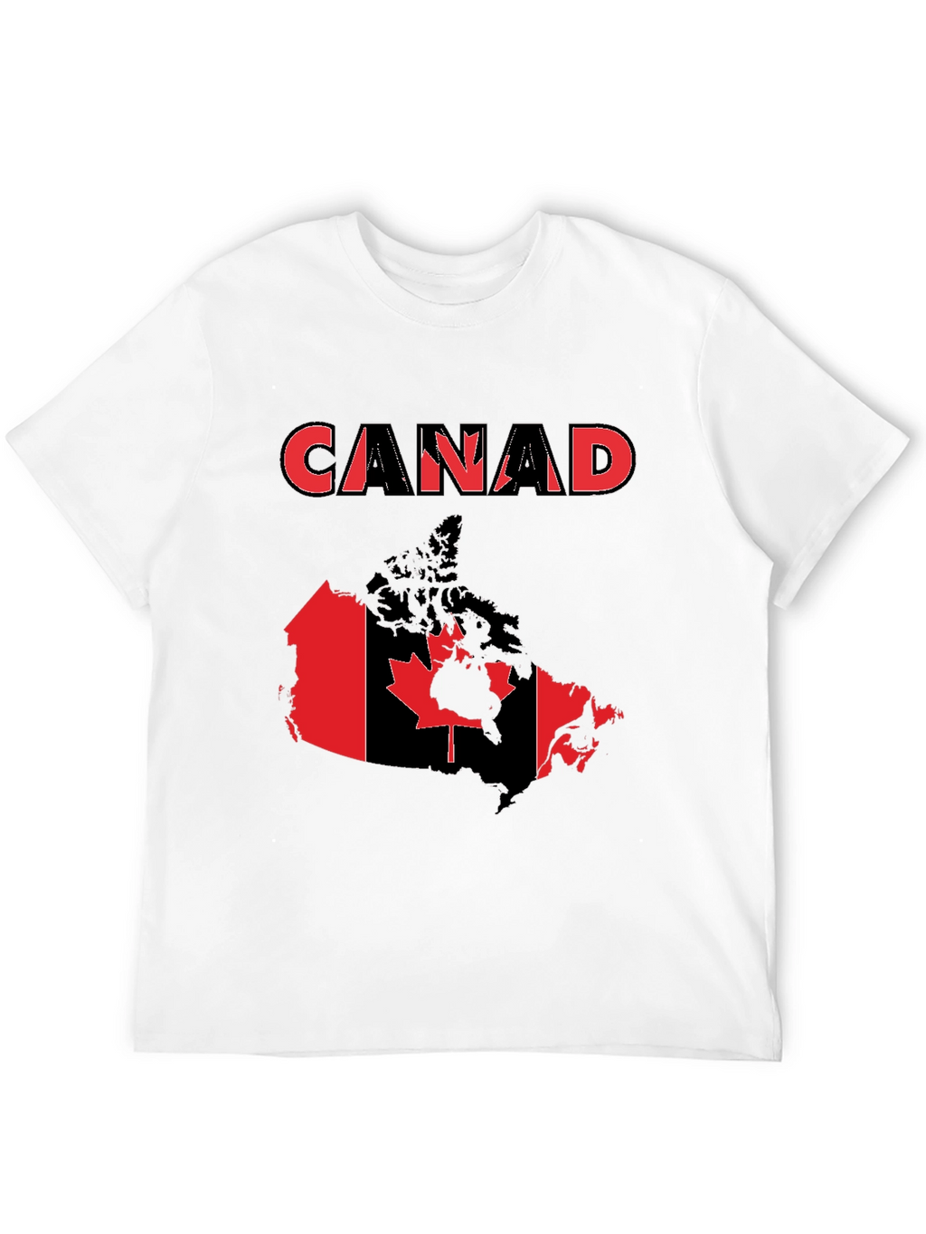 Canada Flag T-Shirt - Patriotic Design