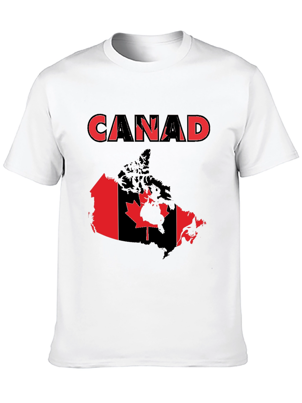 Canada Flag T-Shirt - Patriotic Design