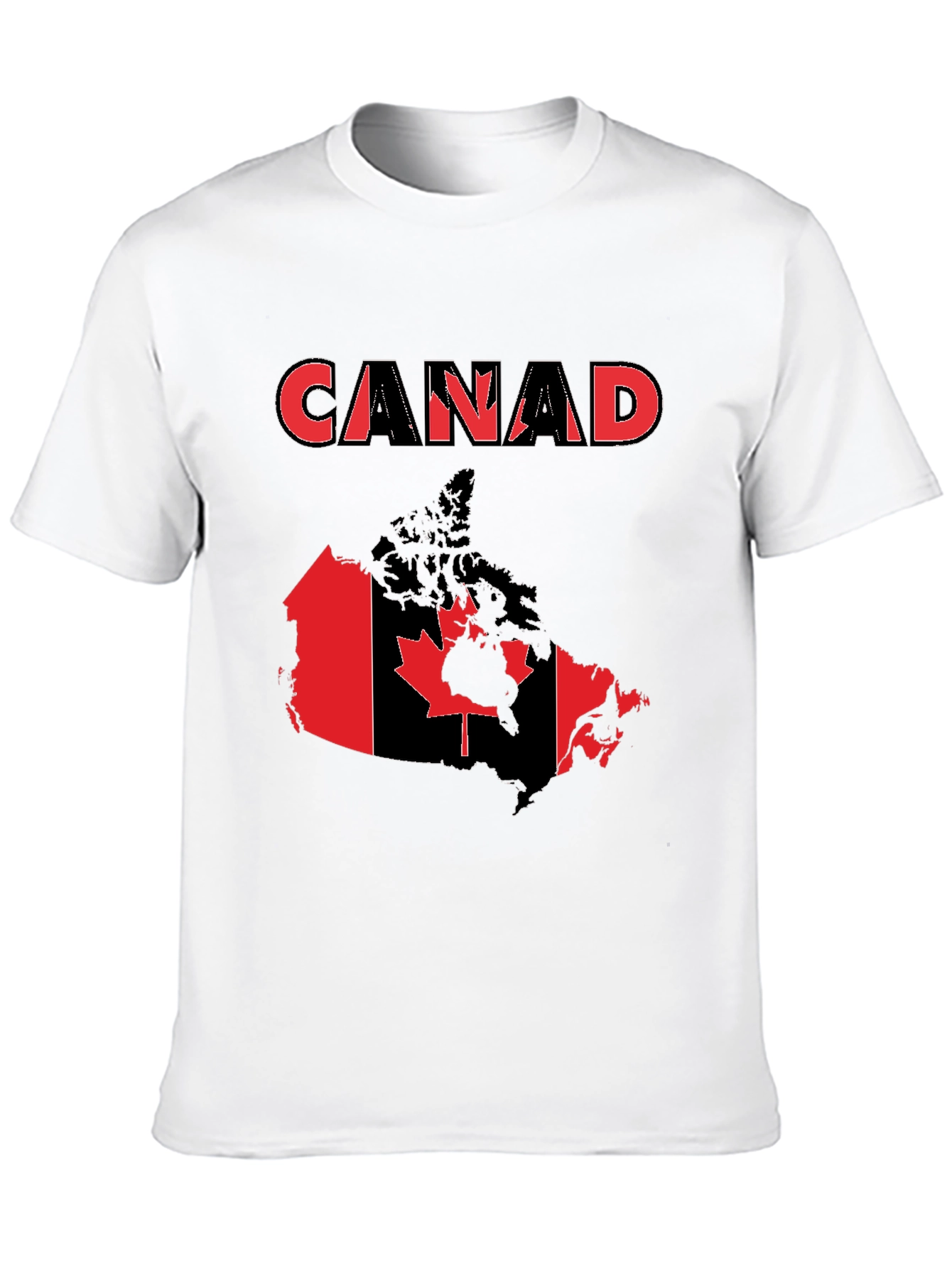 Canada Flag T-Shirt - Patriotic Design