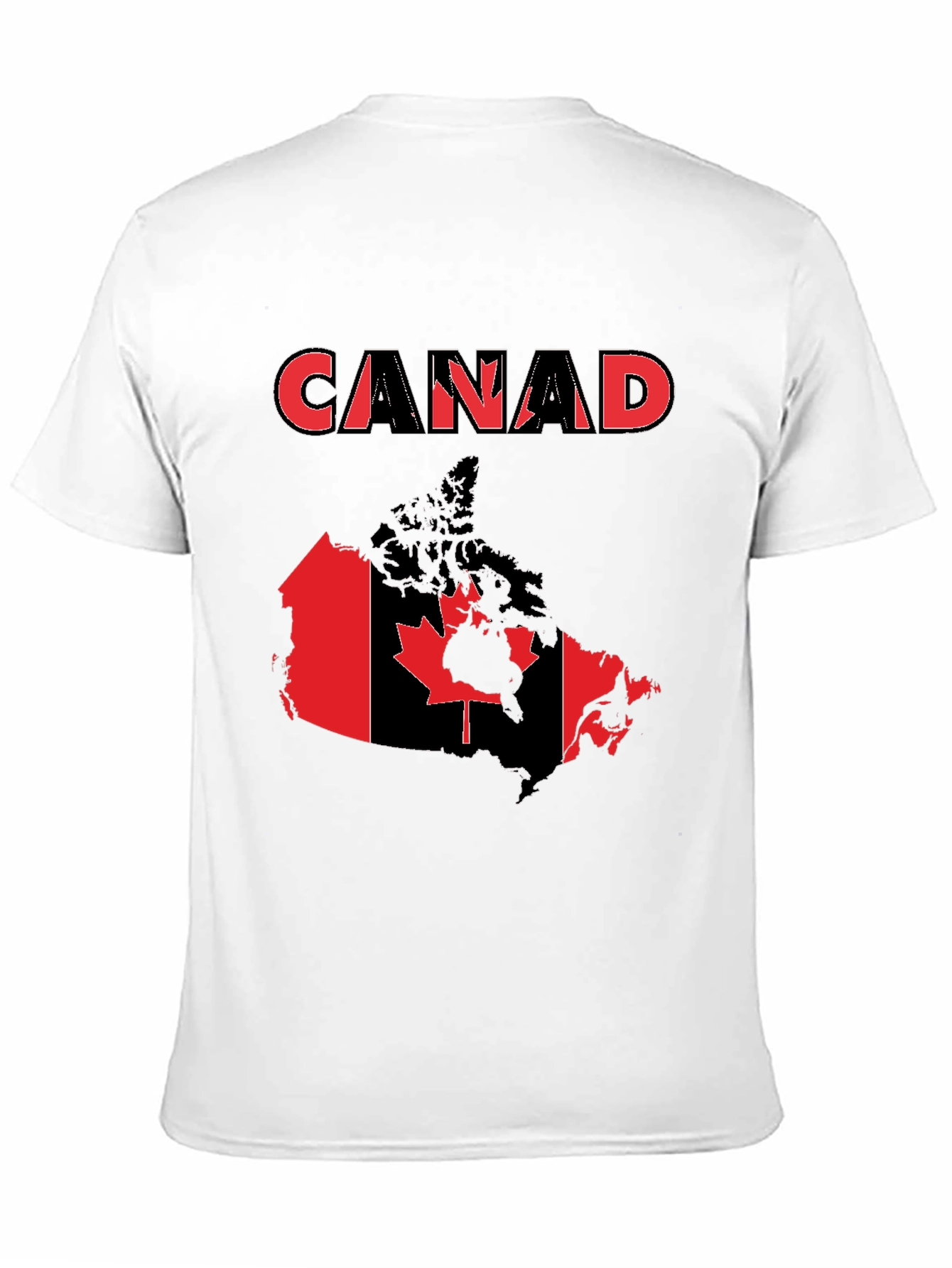 Canada Flag T-Shirt - Patriotic Design