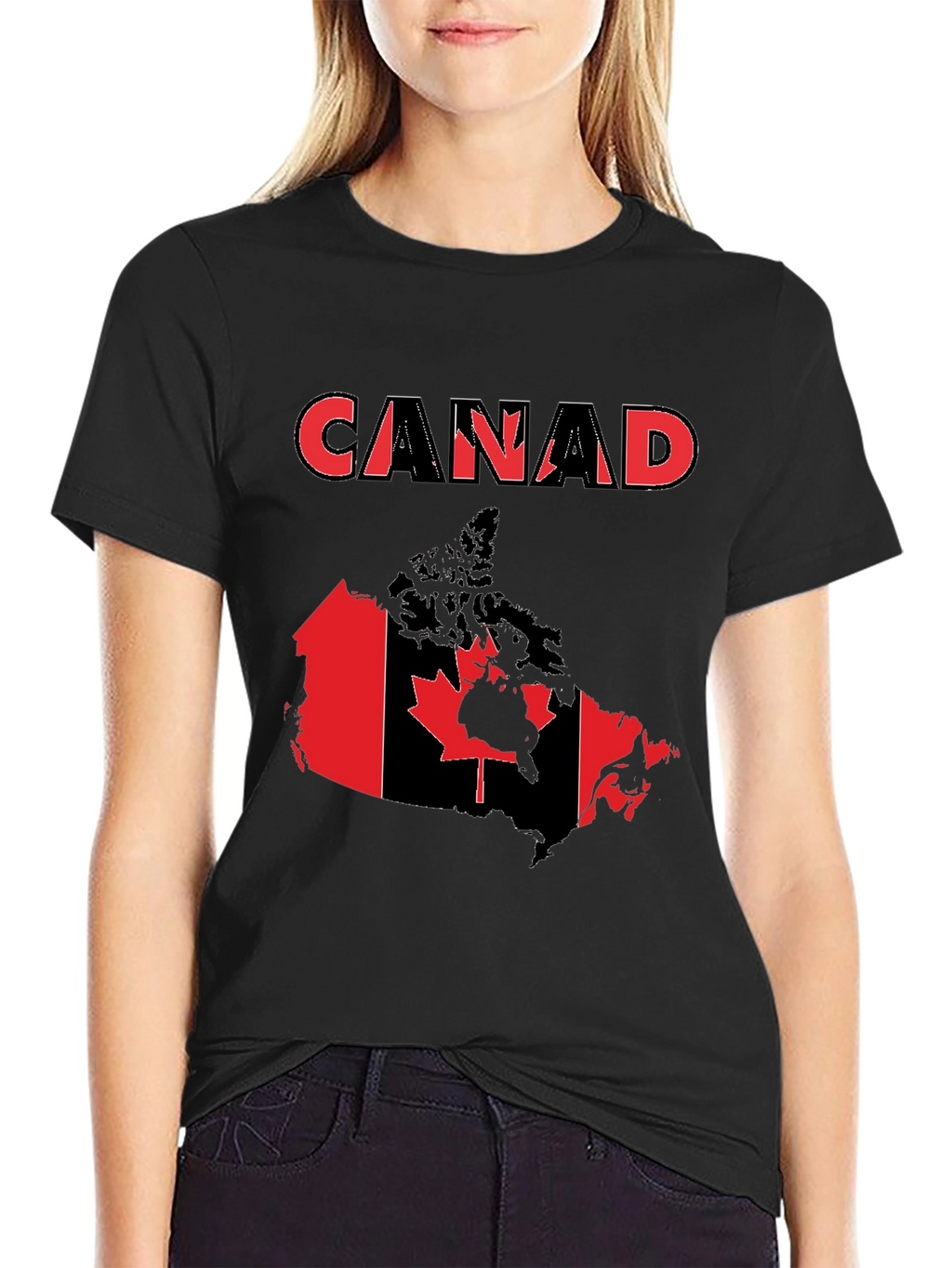 Canada Flag T-Shirt - Patriotic Design