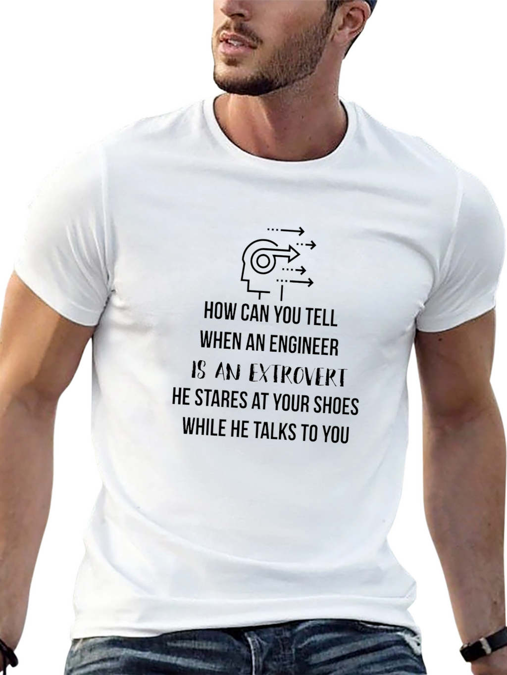 Engineer Extrovert T-Shirt - Funny Joke