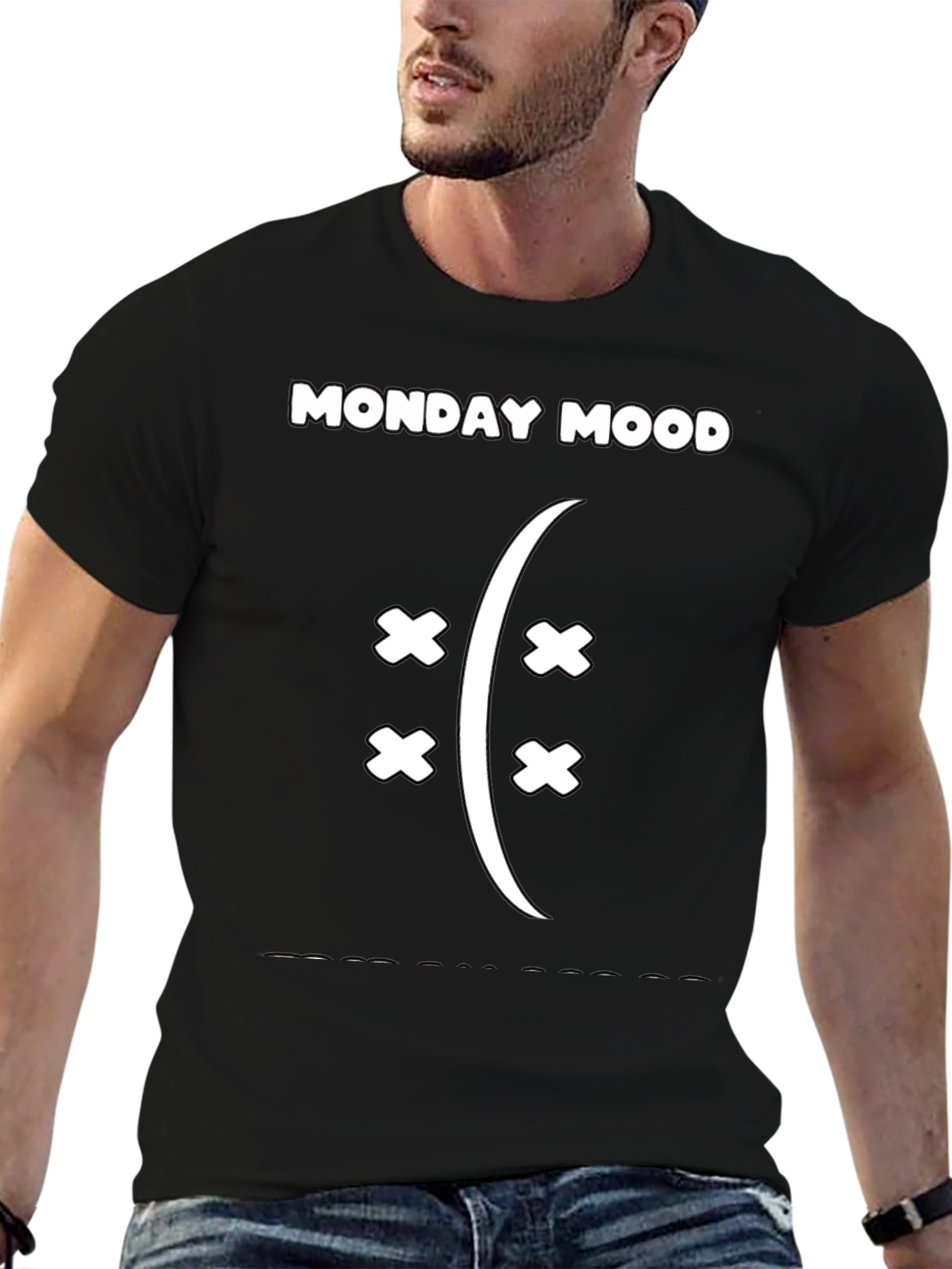 Monday Mood Graphic T-Shirt - Unisex Comfort