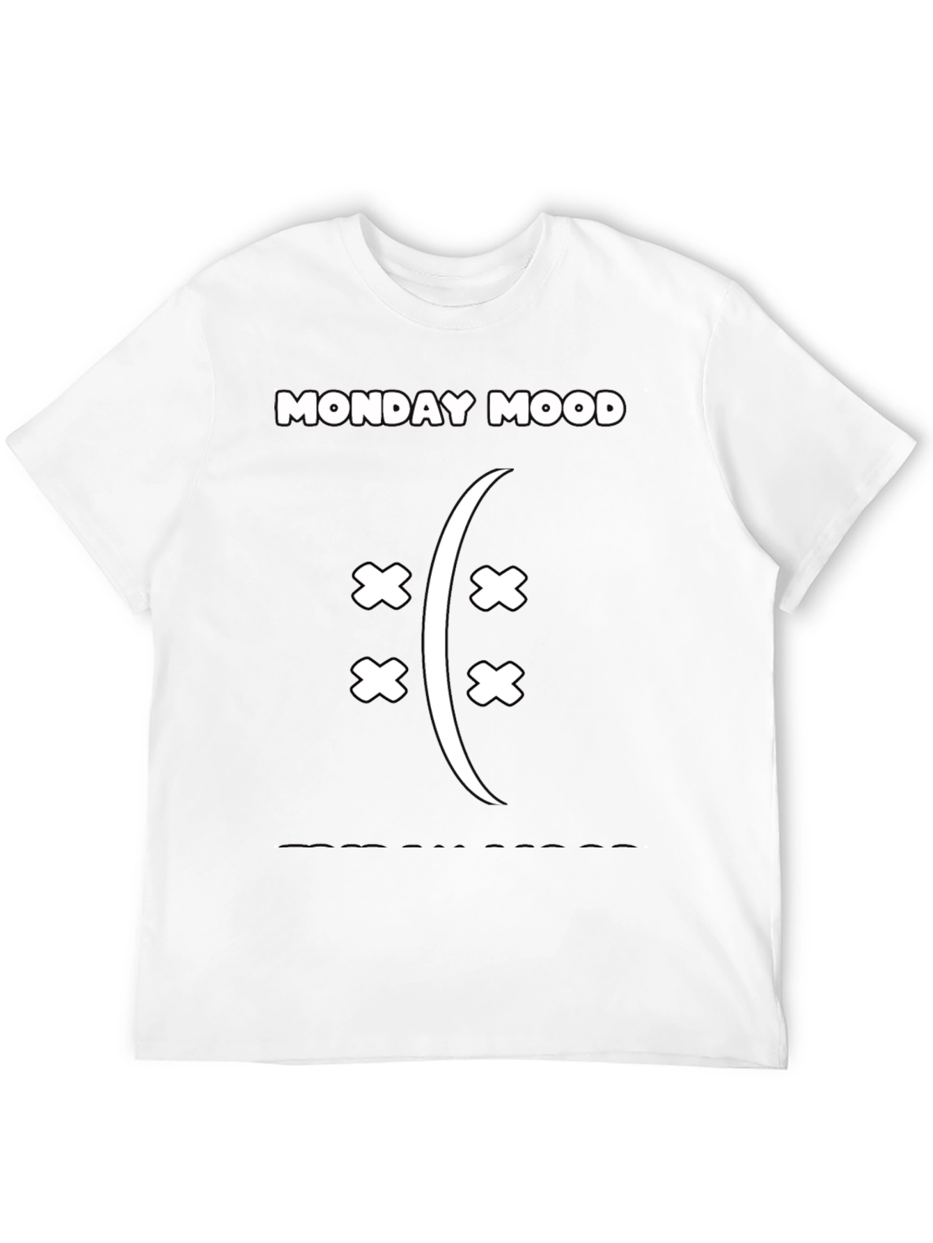 Monday Mood Graphic T-Shirt - Unisex Comfort