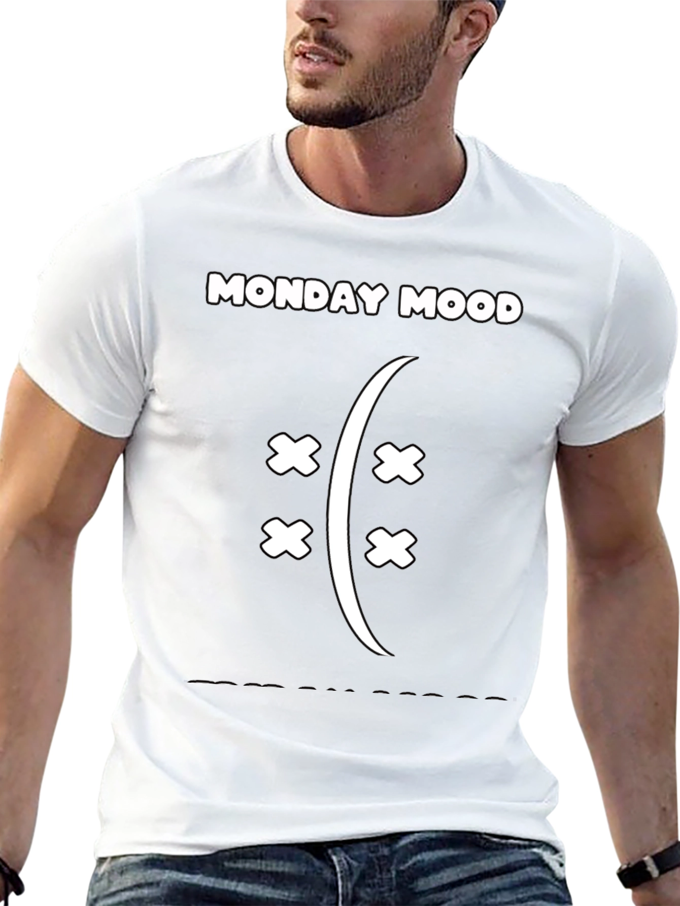 Monday Mood Graphic T-Shirt - Unisex Comfort