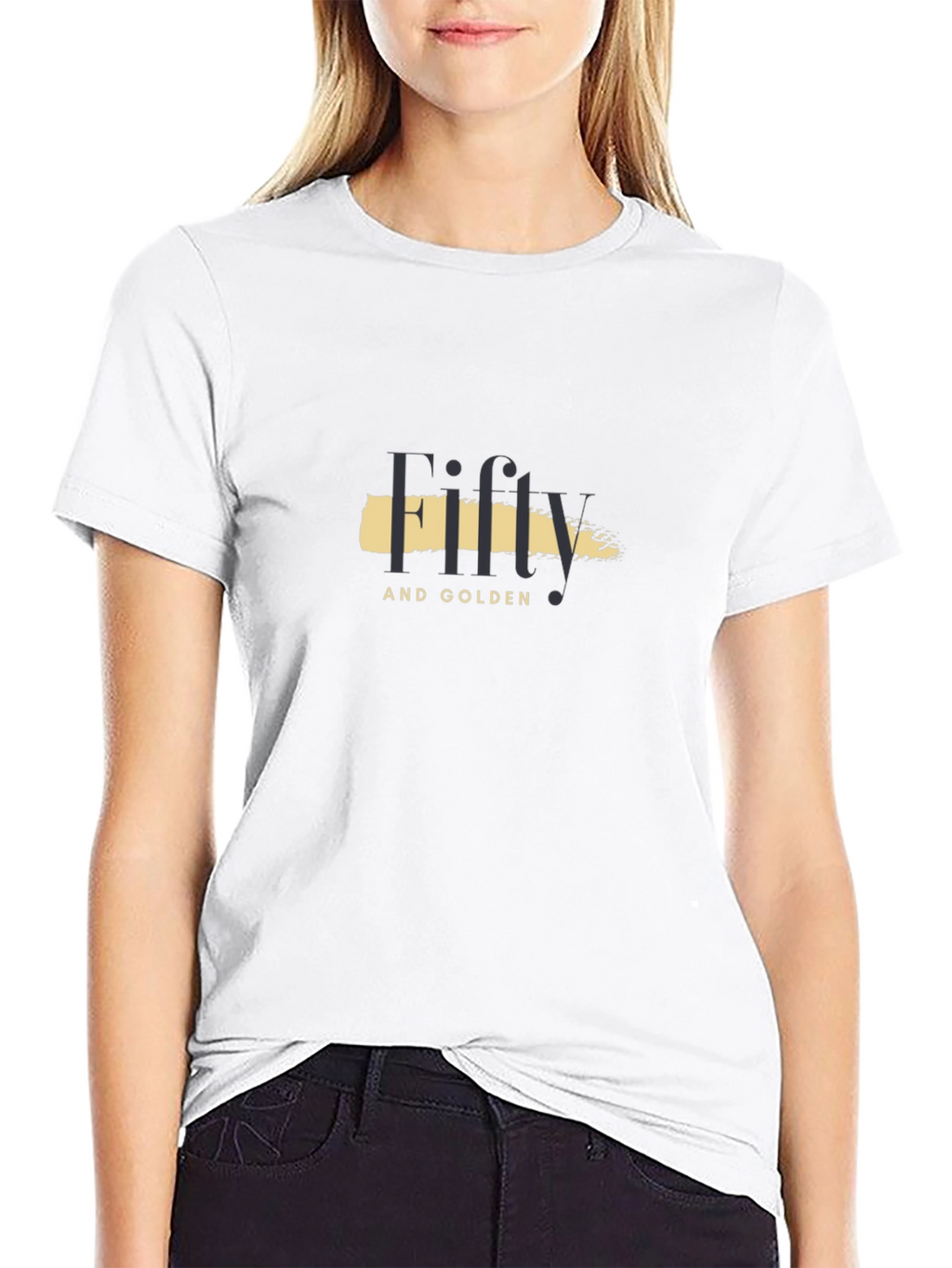 Fifty & Golden Graphic T-Shirt