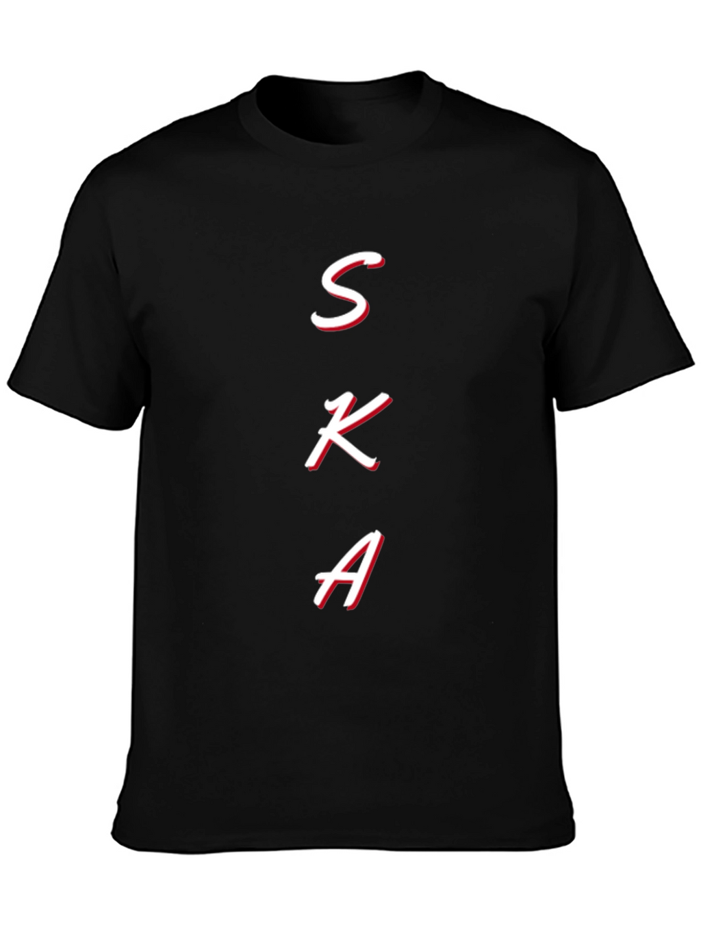 SKA Tee - Stylish Black Cotton Music T-Shirt