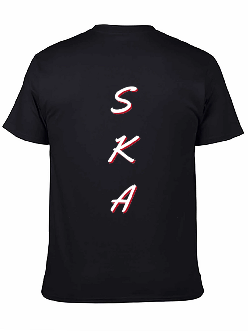 SKA Tee - Stylish Black Cotton Music T-Shirt