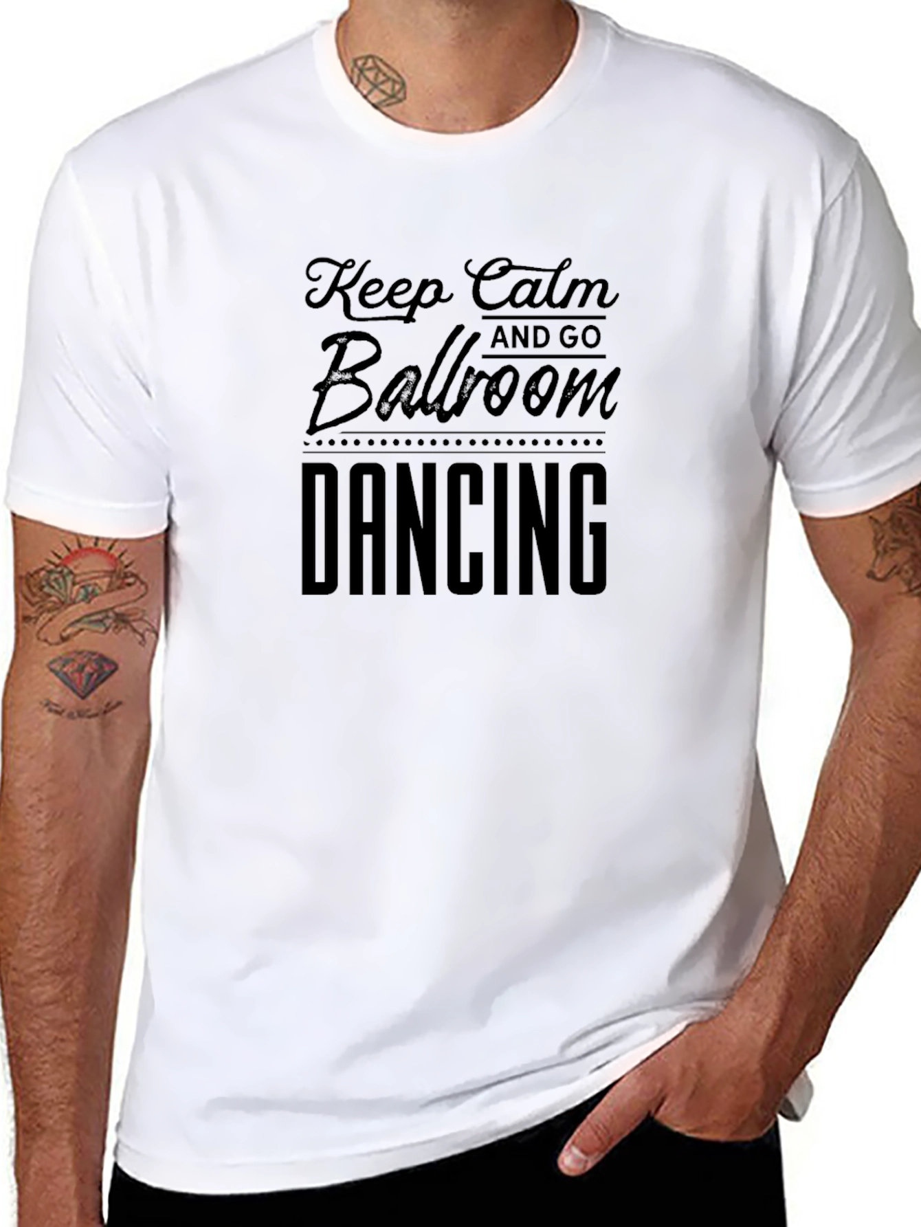 Keep Calm Ballroom Dancing T-Shirt