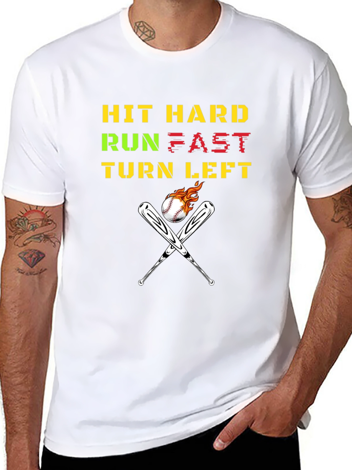 Hit Hard Run Fast T-Shirt