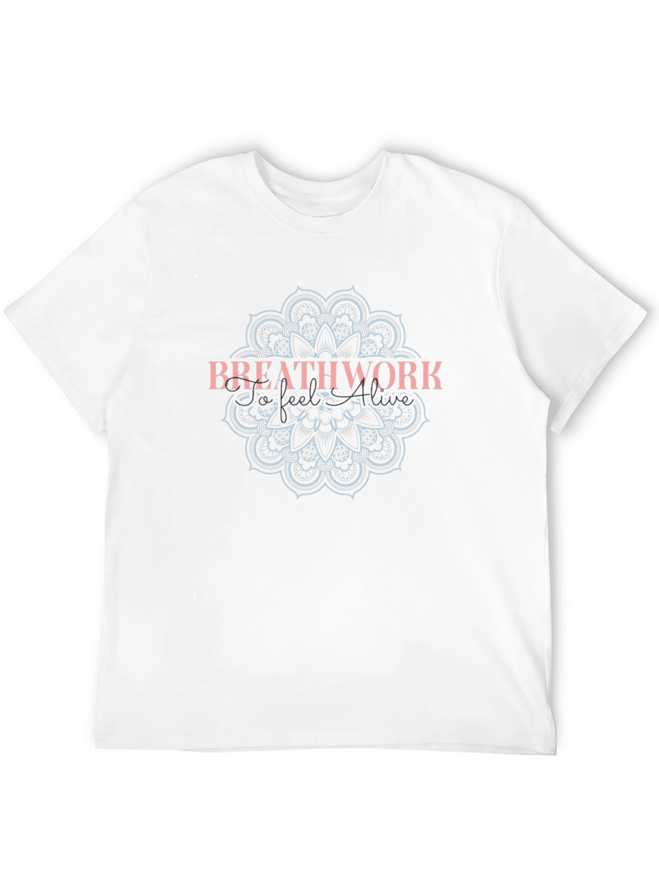 Breathwork Mandala Black T-Shirt