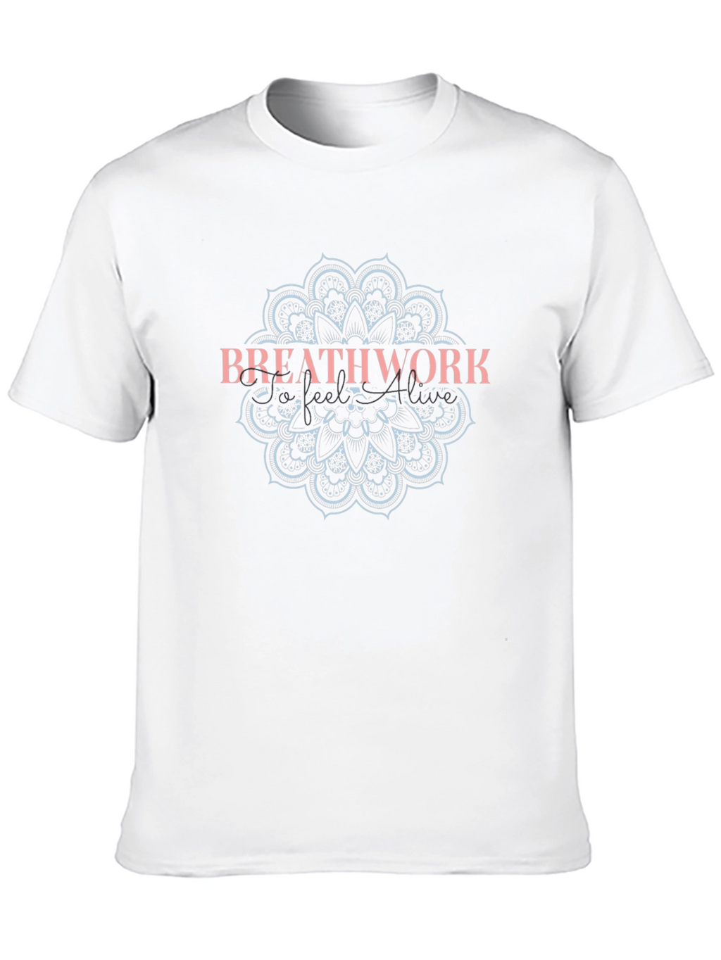Breathwork Mandala Black T-Shirt