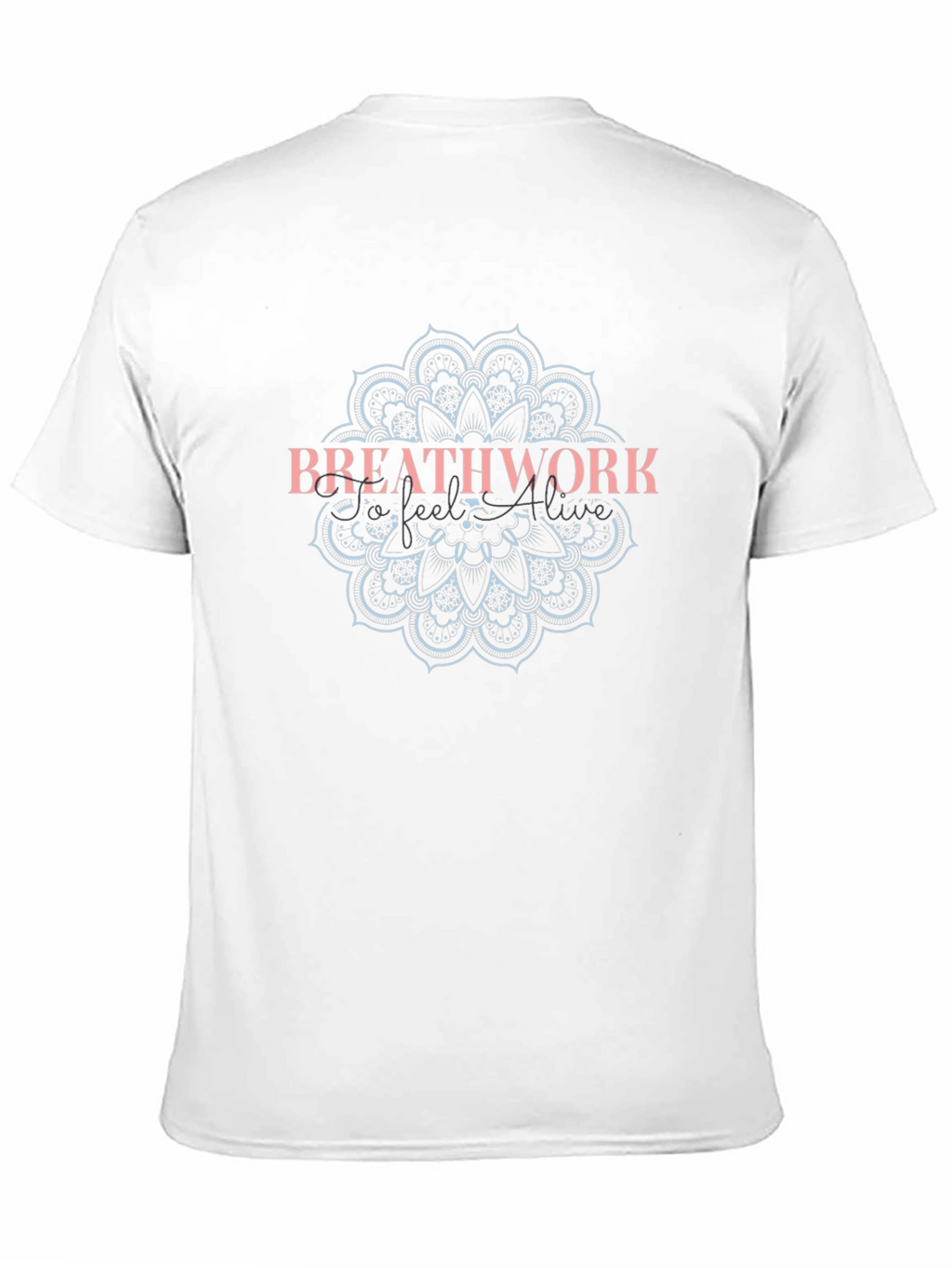 Breathwork Mandala Black T-Shirt