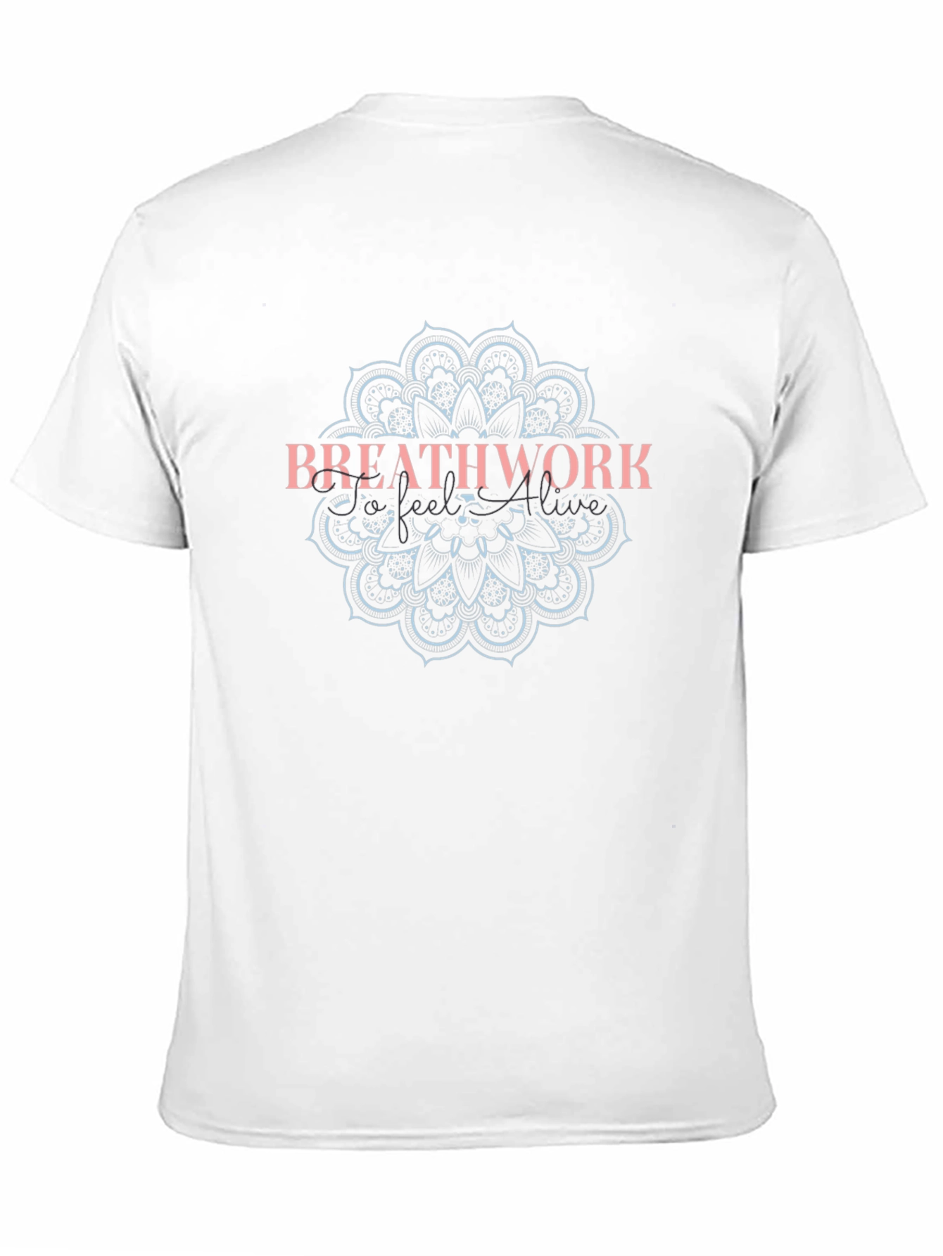 Breathwork Mandala Black T-Shirt
