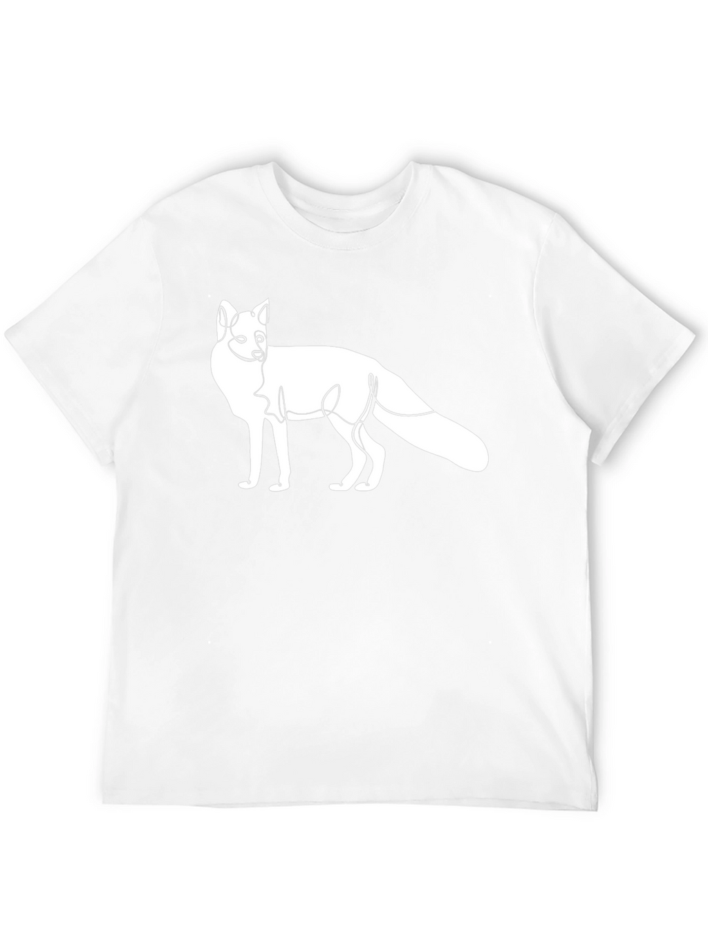 Abstract Fox Graphic Tee