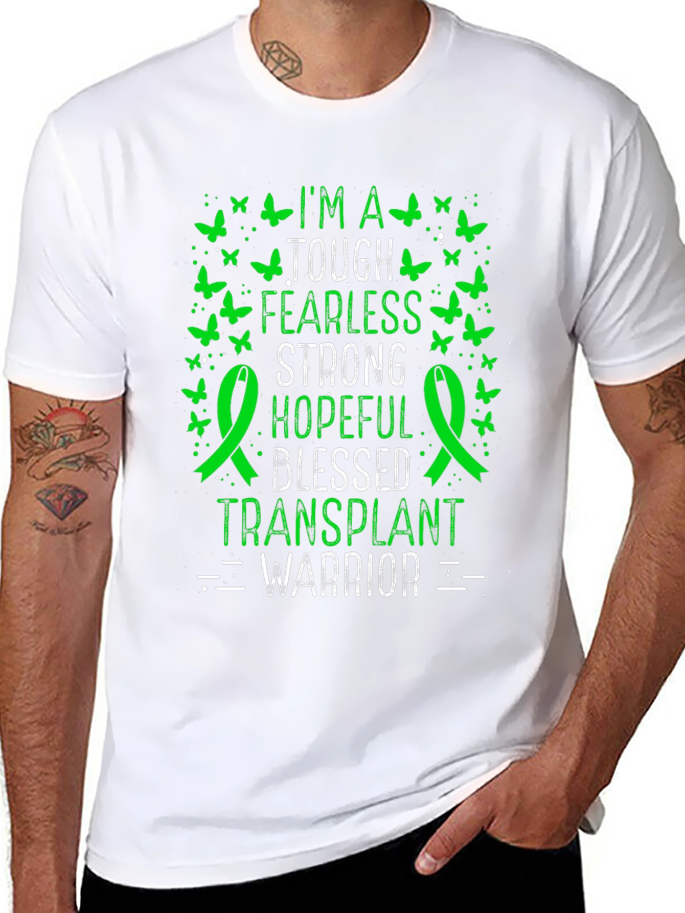 Transplant Warrior Graphic Tee - Unisex