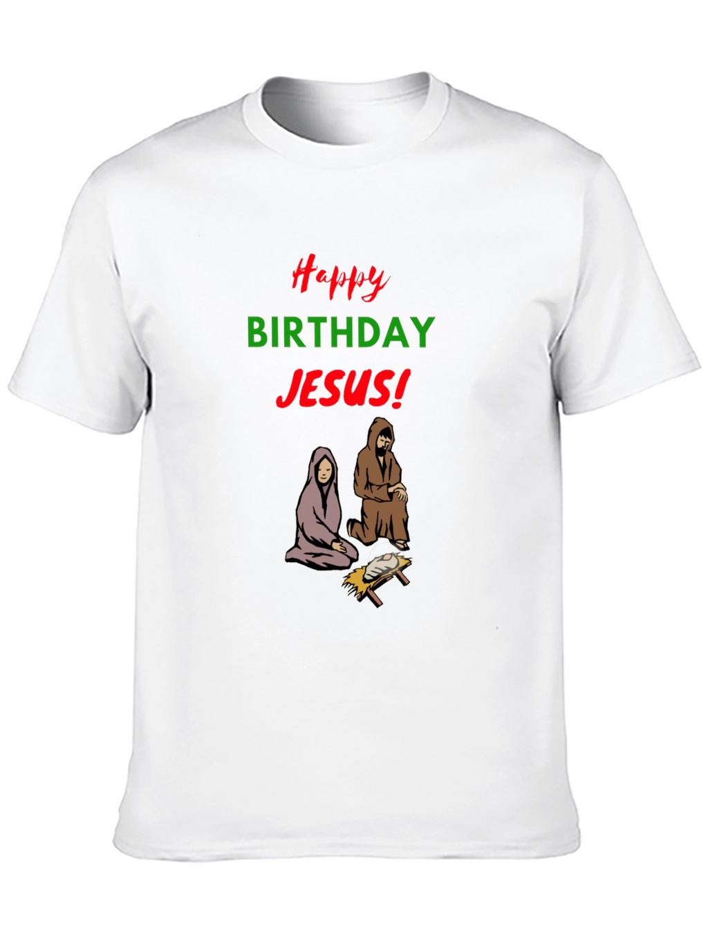 Happy Birthday Jesus Graphic Tee