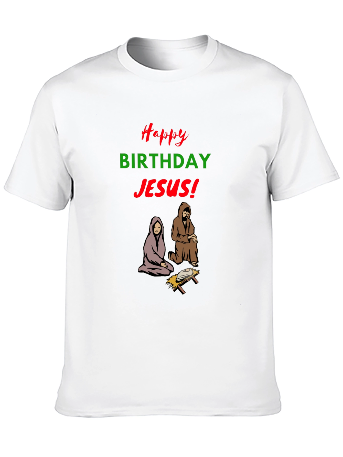 Happy Birthday Jesus Graphic Tee