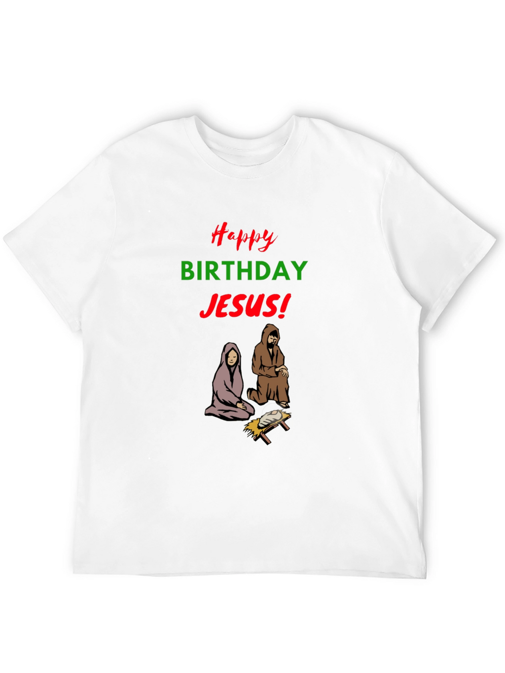 Happy Birthday Jesus Graphic Tee