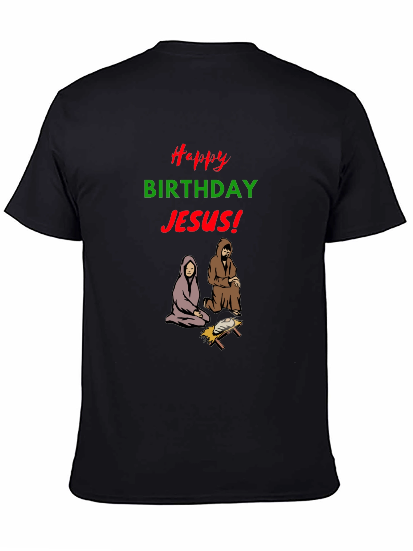 Happy Birthday Jesus Graphic Tee