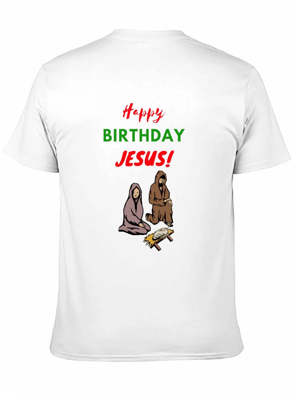 Happy Birthday Jesus Graphic Tee