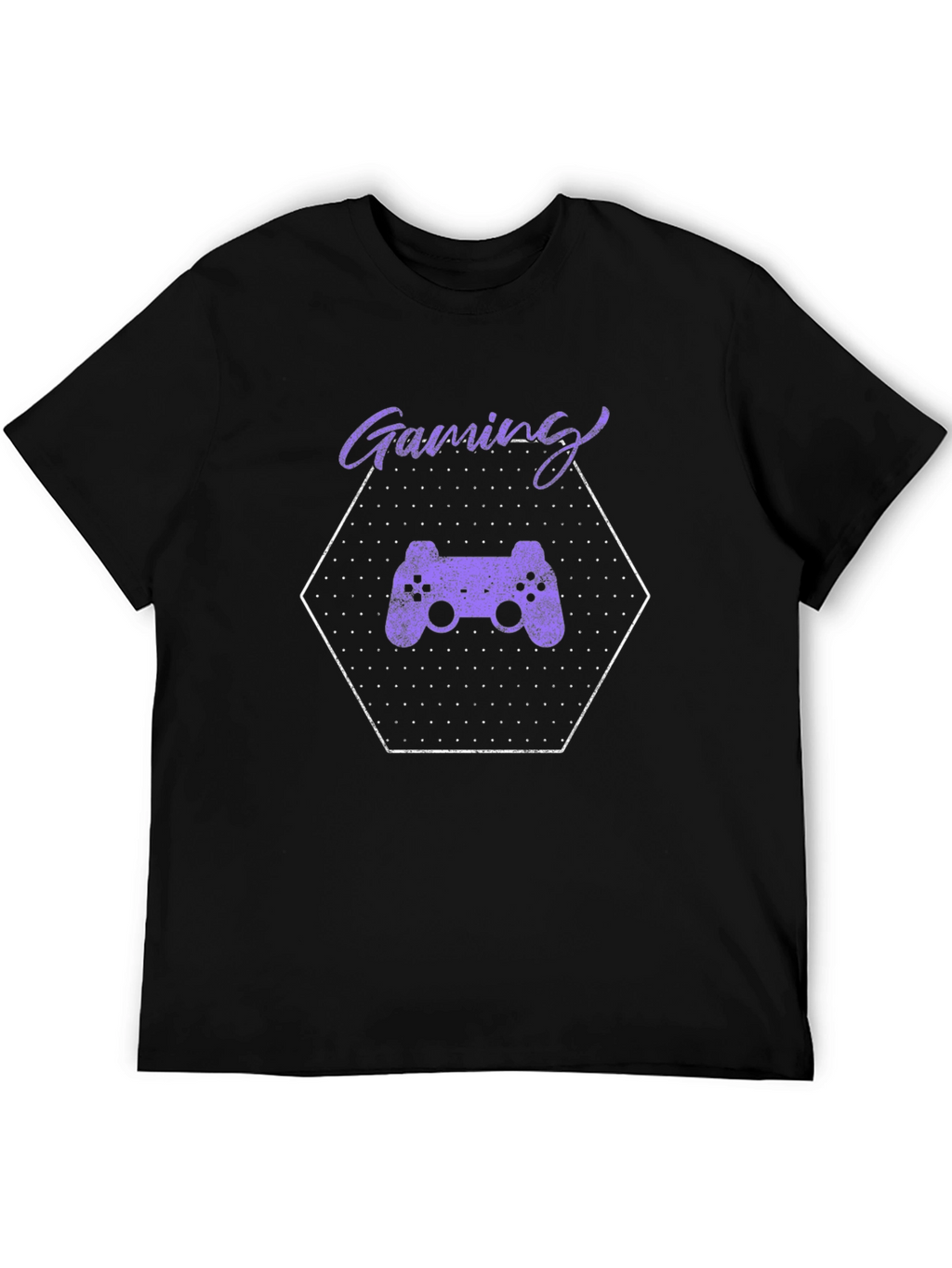 Gaming T-Shirt - Controller Design - Black