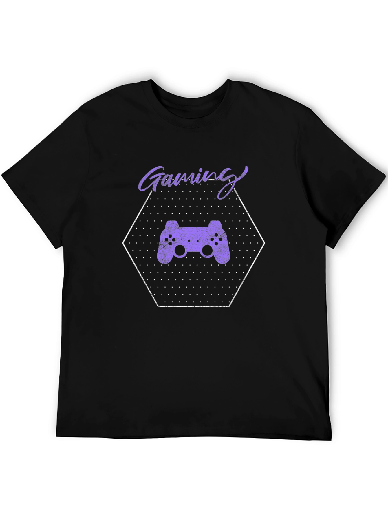 Gaming T-Shirt - Controller Design - Black