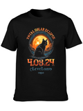 Total Solar Eclipse 2024 Cat T-Shirt