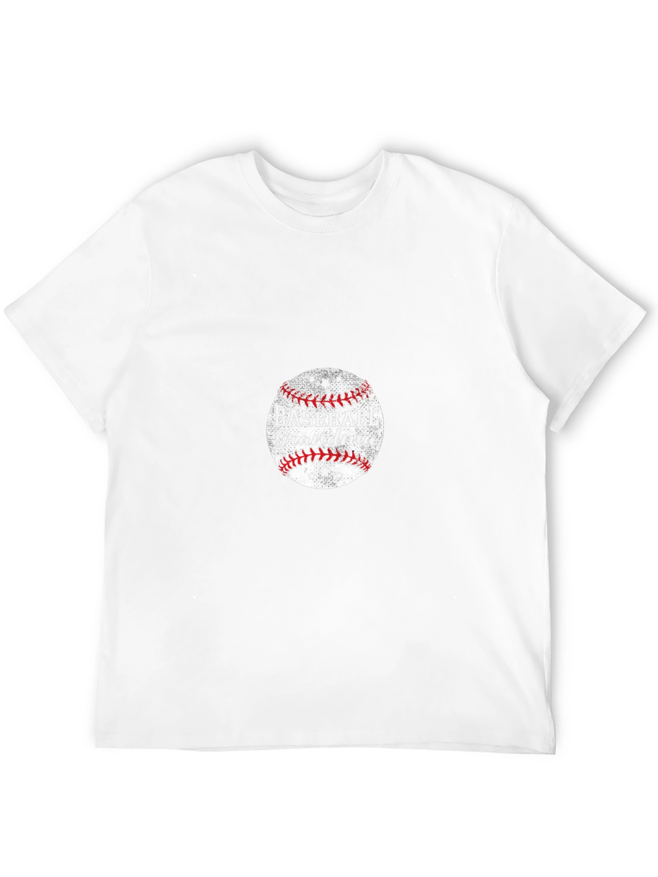 Baseball Grandma Graphic T-Shirt - Black
