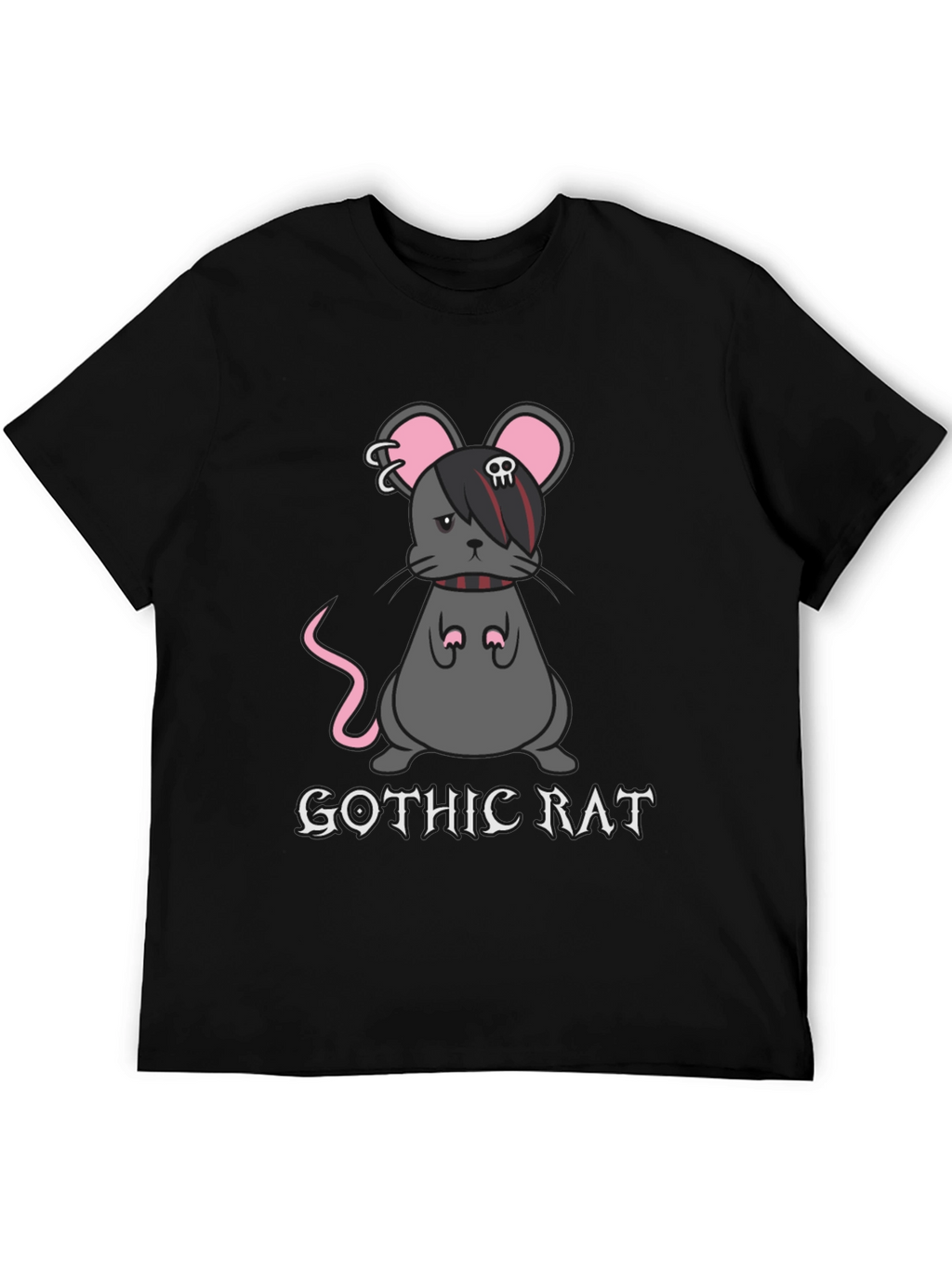 Gothic Rat T-Shirt - Emo Punk Style Tee
