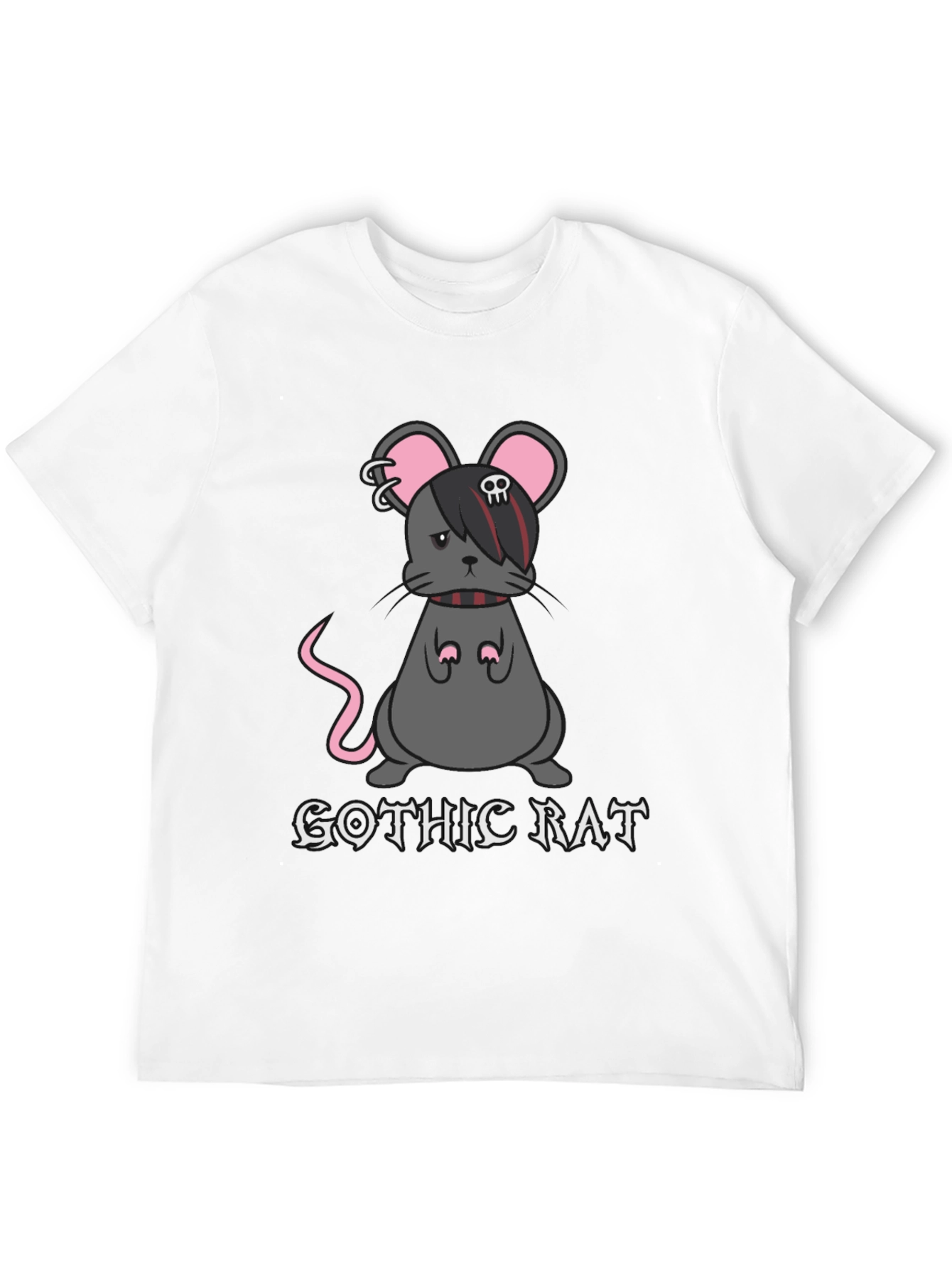 Gothic Rat T-Shirt - Emo Punk Style Tee