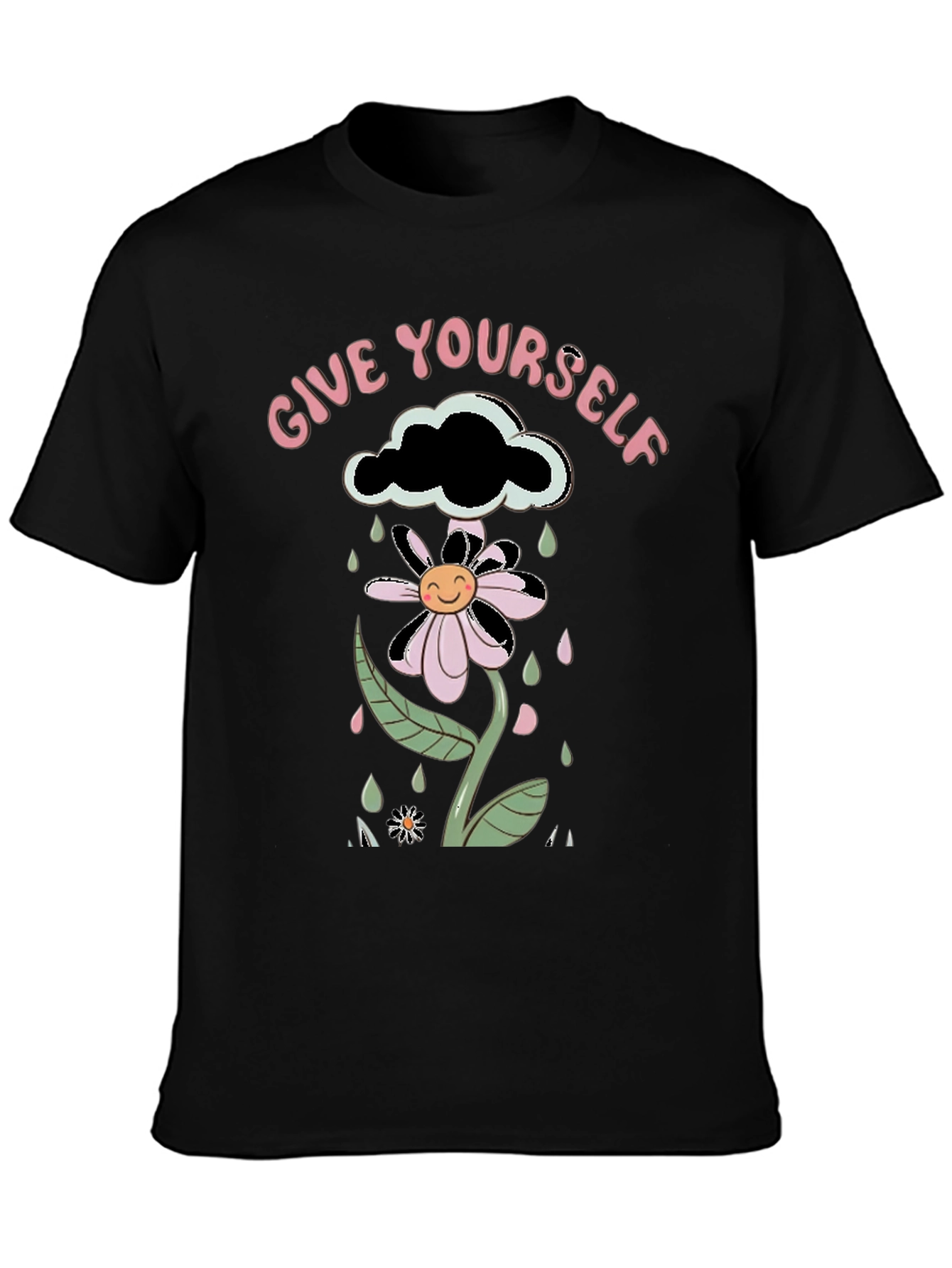 Give Yourself Flowers Graphic Tee