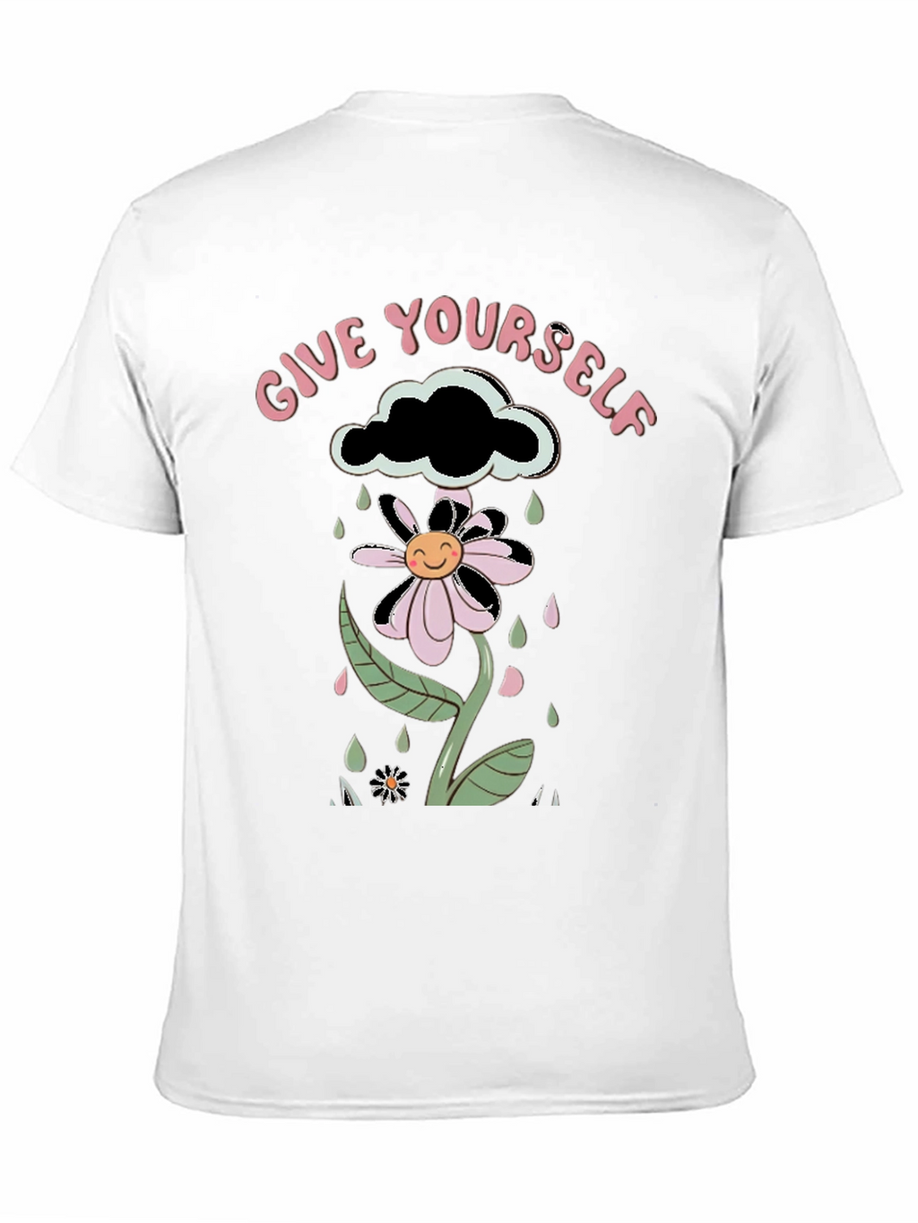 Give Yourself Flowers Graphic Tee