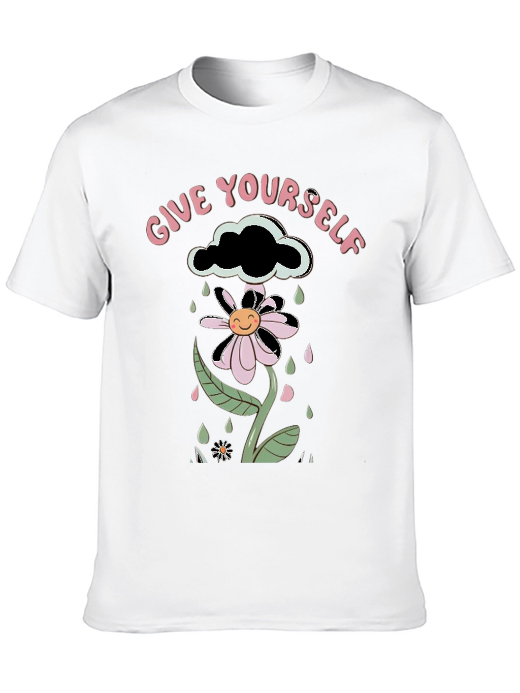 Give Yourself Flowers Graphic Tee