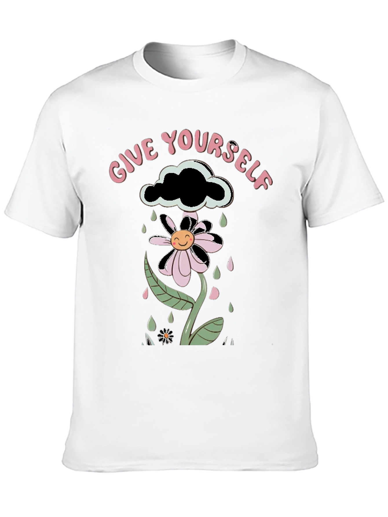 Give Yourself Flowers Graphic Tee