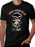 Give Yourself Flowers Graphic Tee