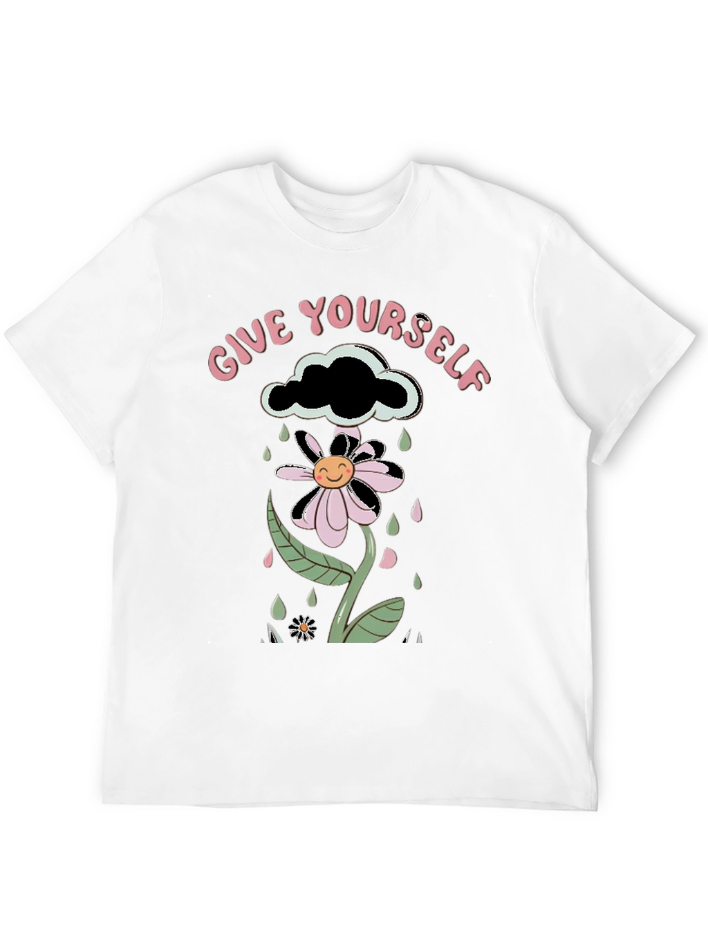 Give Yourself Flowers Graphic Tee