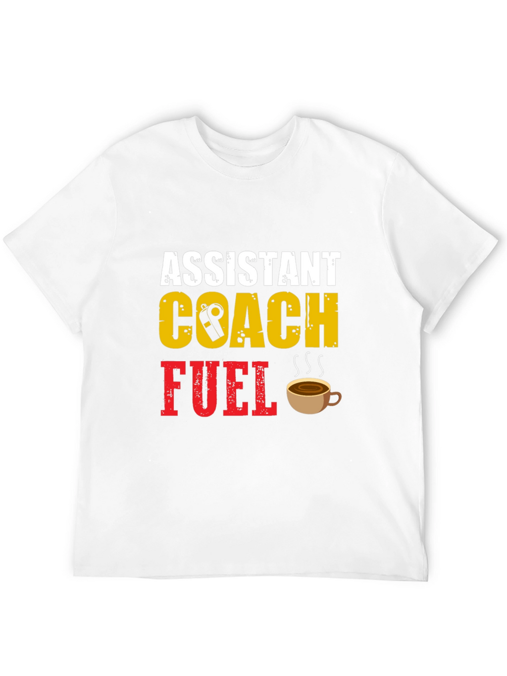 Assistant Coach Fuel T-Shirt - Black Cotton Blend Tee