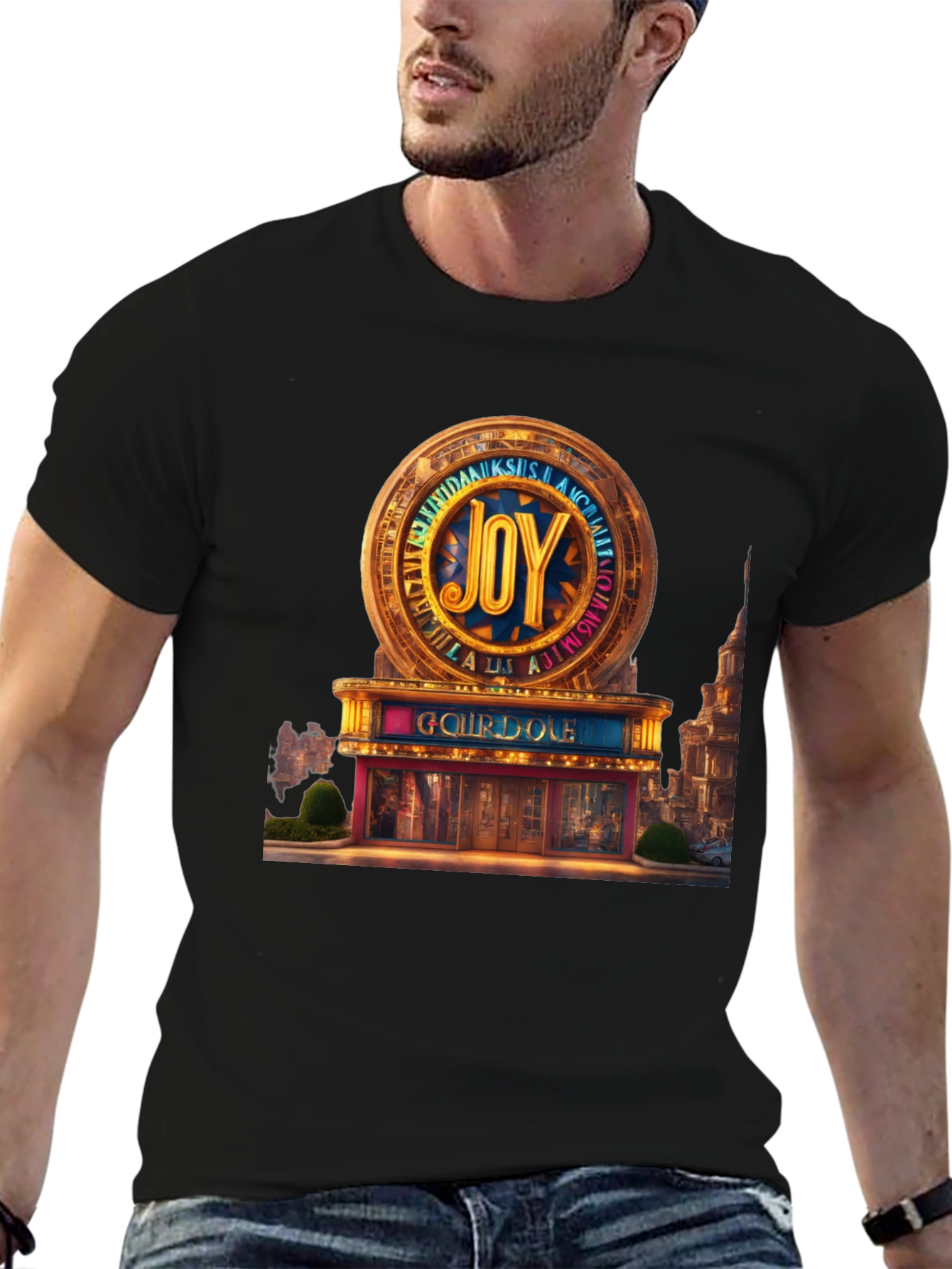 Joy Gourdoole Tee - Artsy Design Premium Comfort