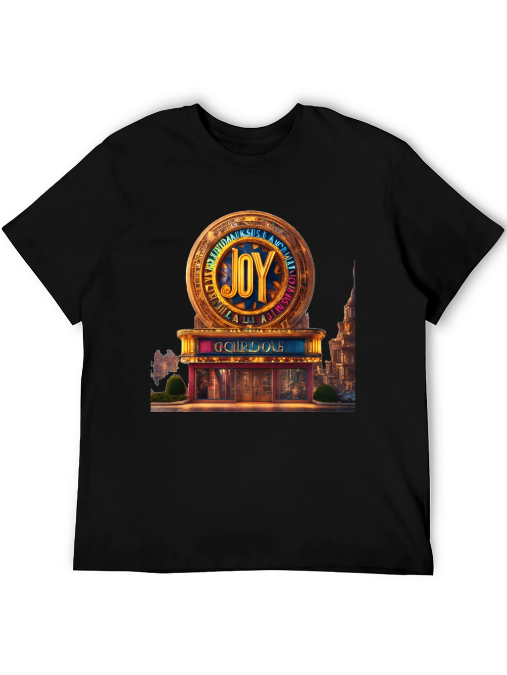 Joy Gourdoole Tee - Artsy Design Premium Comfort