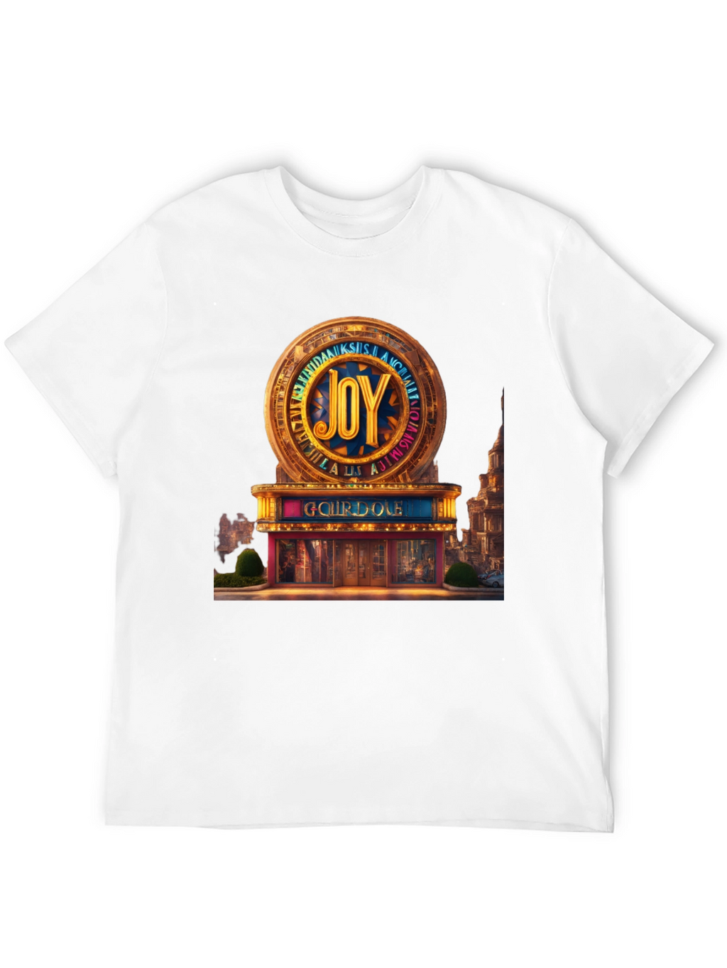 Joy Gourdoole Tee - Artsy Design Premium Comfort